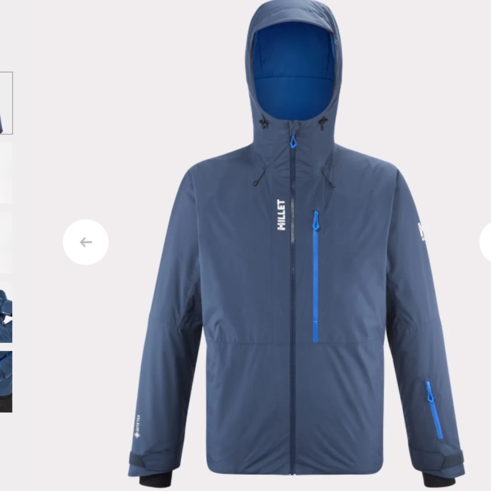 NWT Men's Millet Cosmic Warm Gortex Ski Jacket